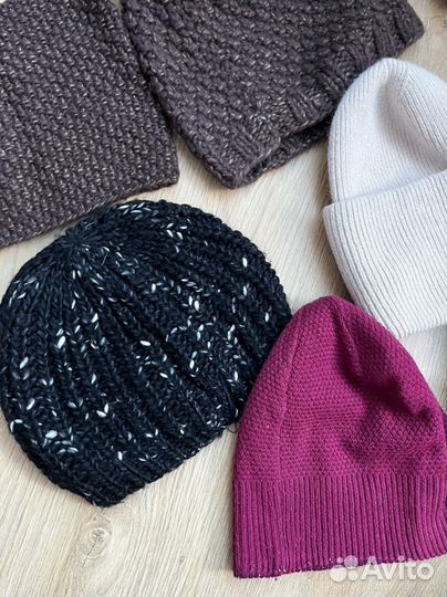 Шапка демисезонная зимняя женская