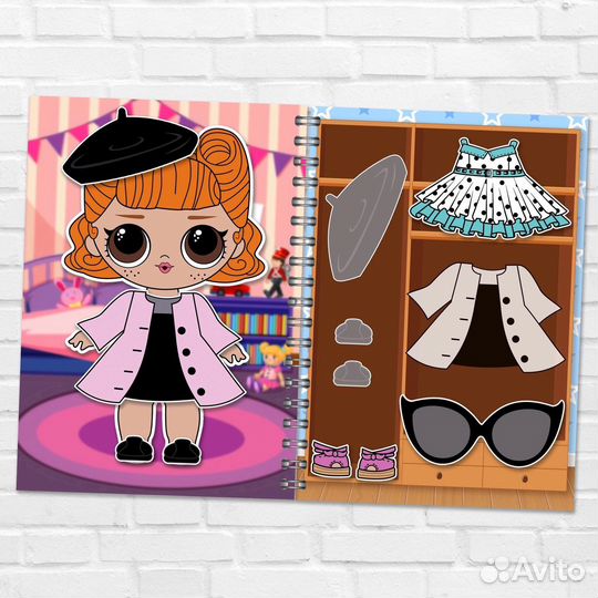 Развивающая Игра на липучках