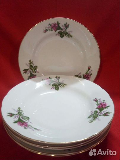 Фарфоровые тарелки Япония/советское время