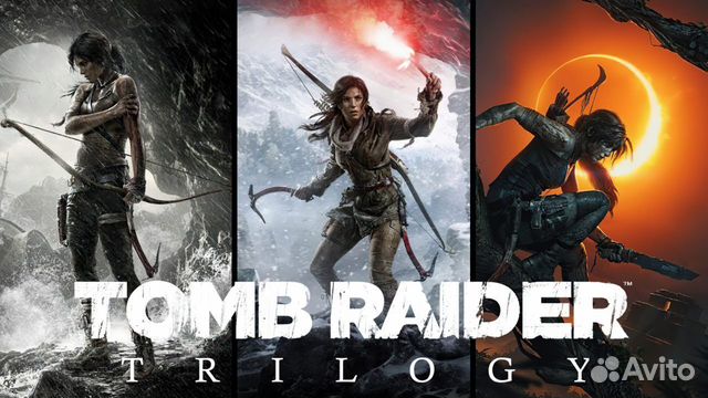 Tomb Raider: Трилогия 3 в 1 PS4/PS5