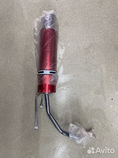 Глушитель прямоток на скутер 50-80, 150 кубов