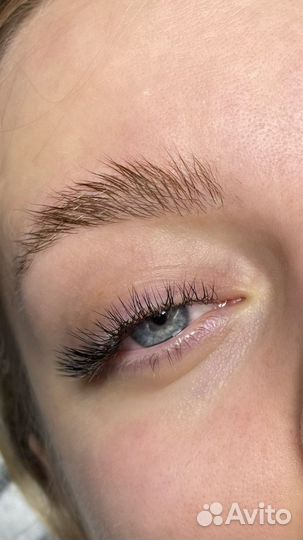 Наращивание ресниц на дому