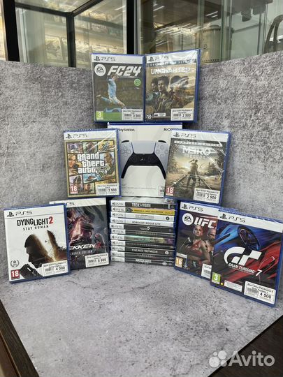 Игры на Sony PlayStation 5 диски 16.09