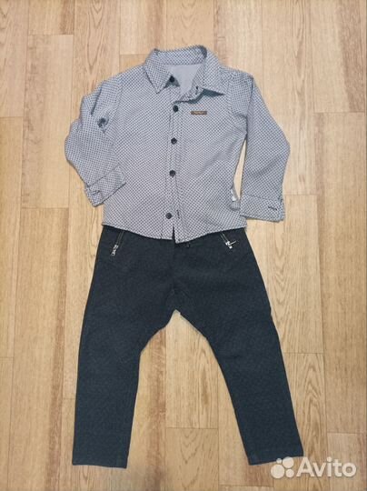 Брюки и рубашка на мальчика