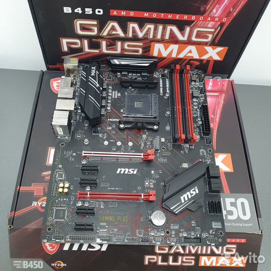 Материнская плата MSI B450 gaming plus MAX AM4