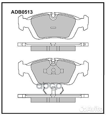 Тормозные колодки дисковые