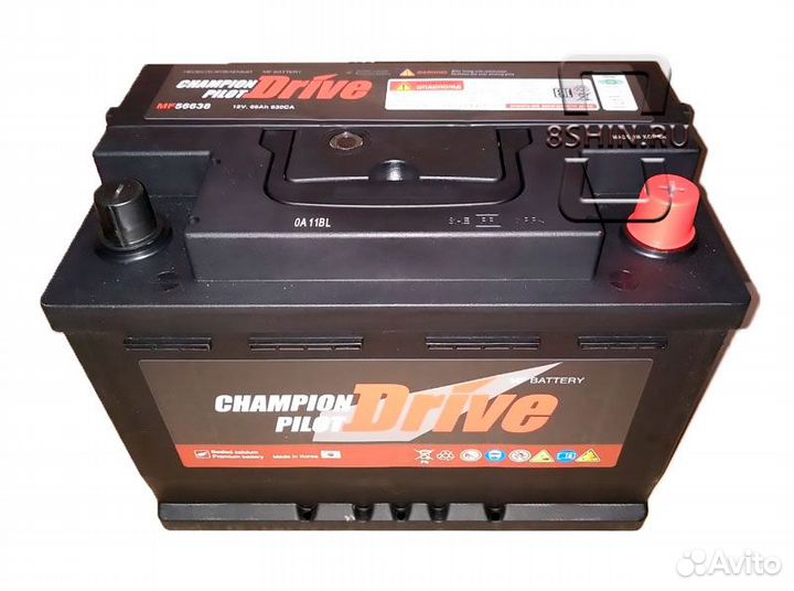 Аккумулятор 6-ст 78 Drive на Cadillac