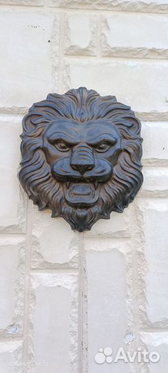 Голова Льва из гипса