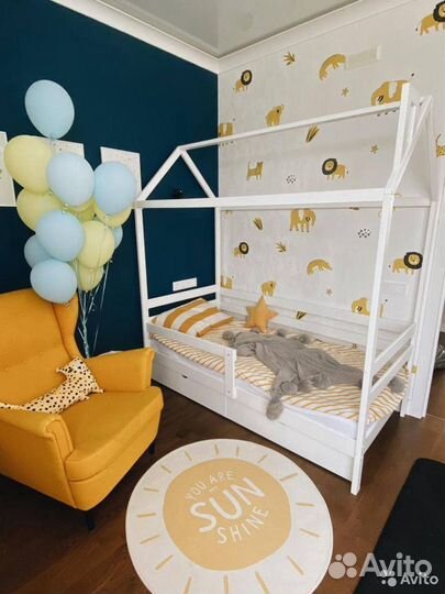 Детская кроватка Домик