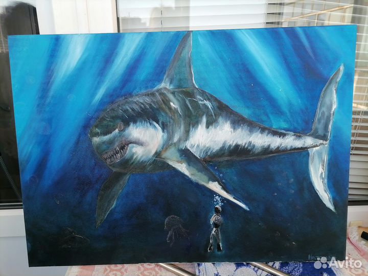 Картина на холсте (на подрамнике)