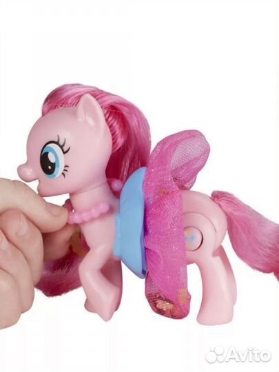 My little pony Искорка, Пинки,Луна, пряничный дом