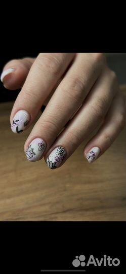 Маникюр, гель лак ногтей