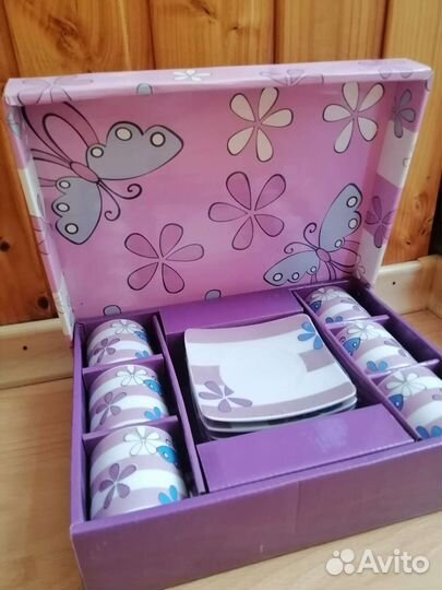 Кофейный сервиз новый