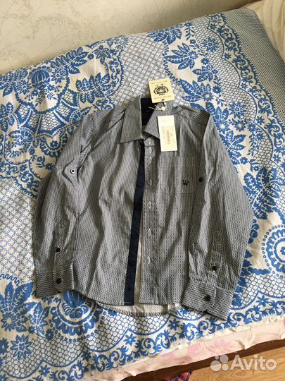 Рубашки для мальчика 122,164 новые