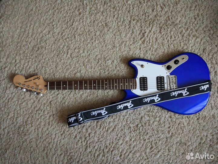 Электронная гитара Fender+комбоусилитель marshall