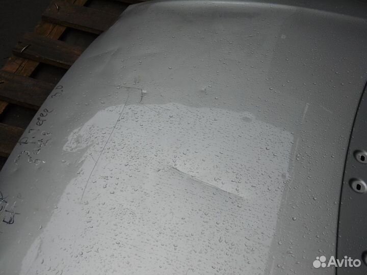 Капот фиат добло с дефектом серебристый