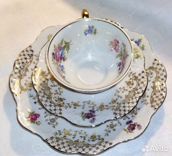 Чайное трио фарфор Winterling Германия