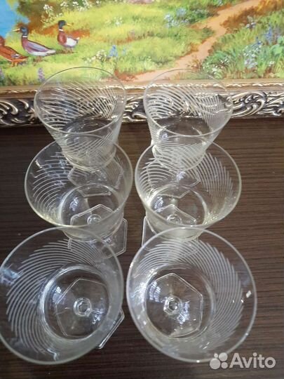 Бокалы и стопки СССР