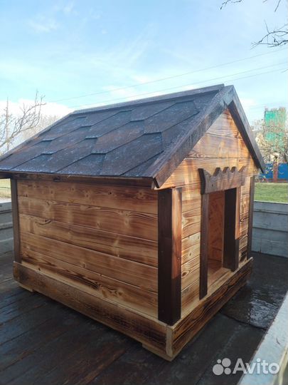 Будка для собаки утепленная