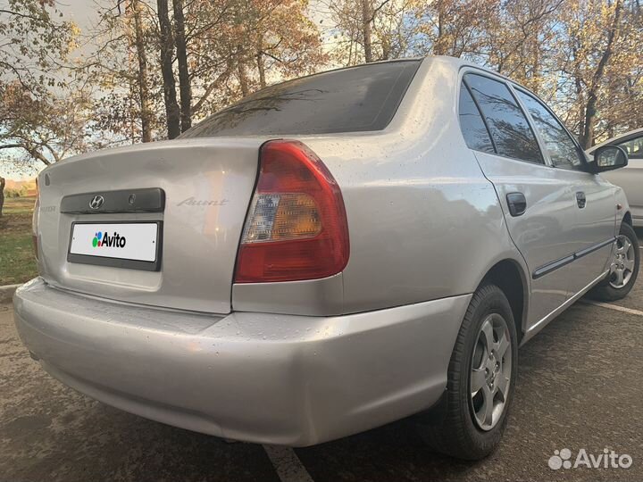 Hyundai Accent 1.5 МТ, 2007, 220 000 км