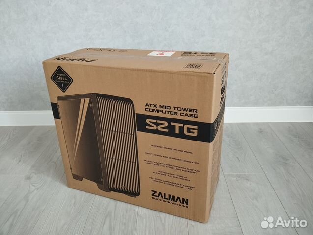 Новый корпус zalman S2 TG купить в Краснодаре | Электроника | Авито