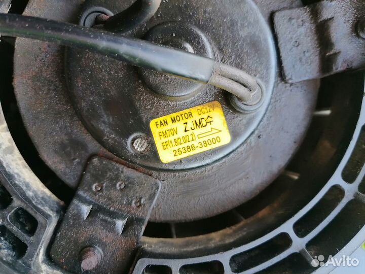 Вентилятор кожух на Hyundai Sonata IV EF 01-12