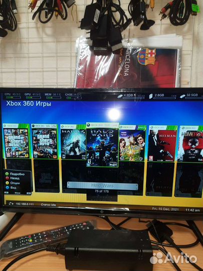 Xbox 360 (freeboot, 100игр)