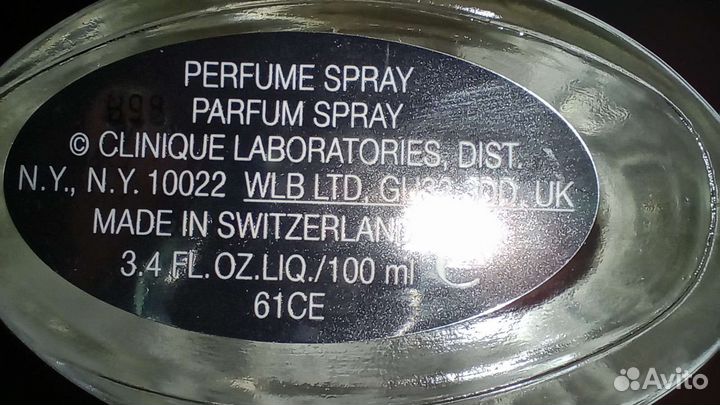 Туалетная вода женская clinique Happy