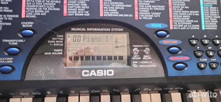 Синтезатор casio ctk 495