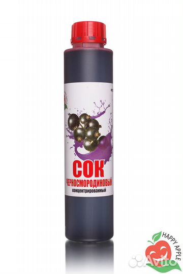 Сок черносмородиновый концентрированный,1 кг