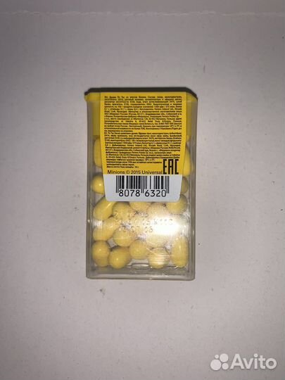 Tic Tac миньоны 2015 года запакованная пачка