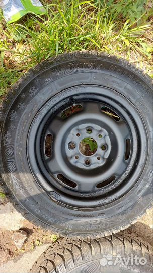 Комплект колес r13 на зимней резине (шипы)