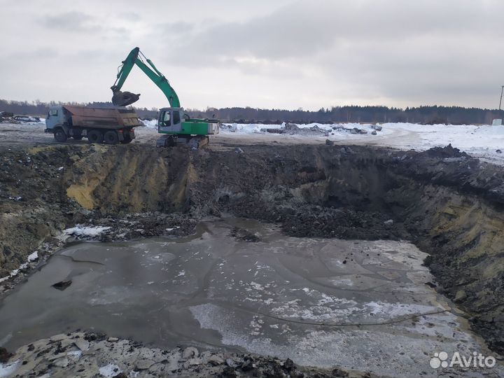 Услуги гусеничного экскаватора