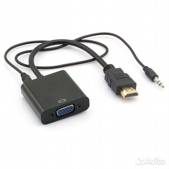 Переходник hdmi TO VGA + AUX