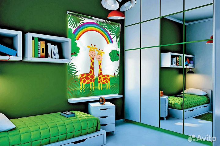 Ролл шторы в Детскую