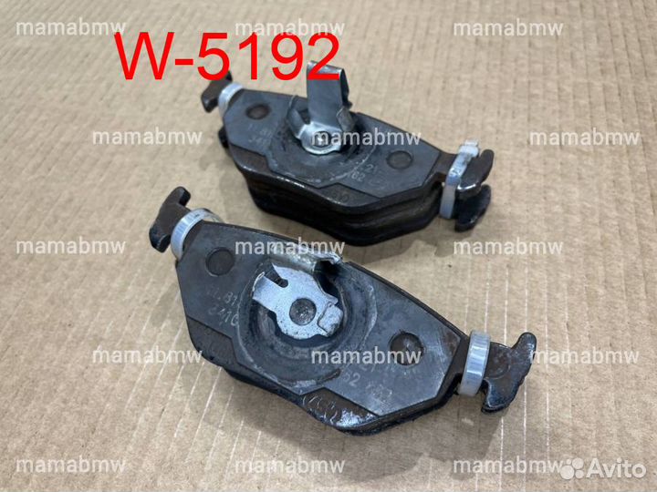 Колодки задние textar BMW E39