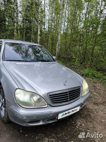 Mercedes-Benz S-класс 3.2 AT, 1999, 439 498 км