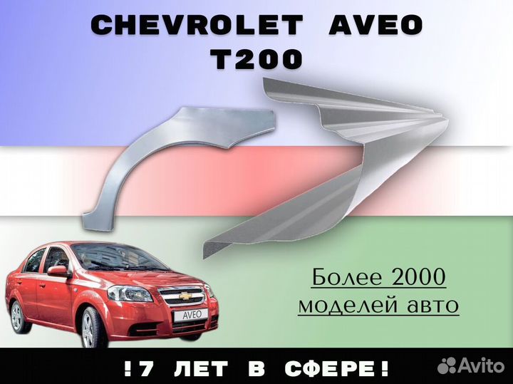 Пороги ремонтные Opel Zafira A