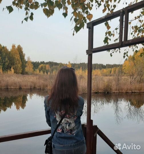 Джинсовая куртка женская