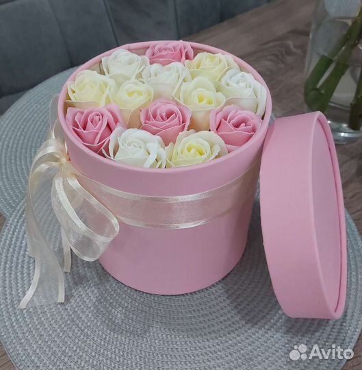 Букеты из мыльных роз, букеты из мыла