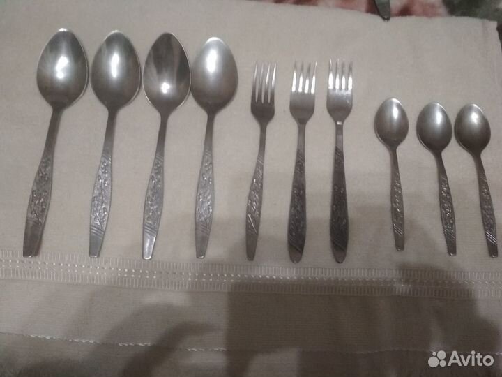 Ложки, вилки, ножи нержавейка