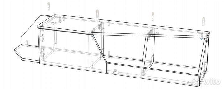 Полка подвесная