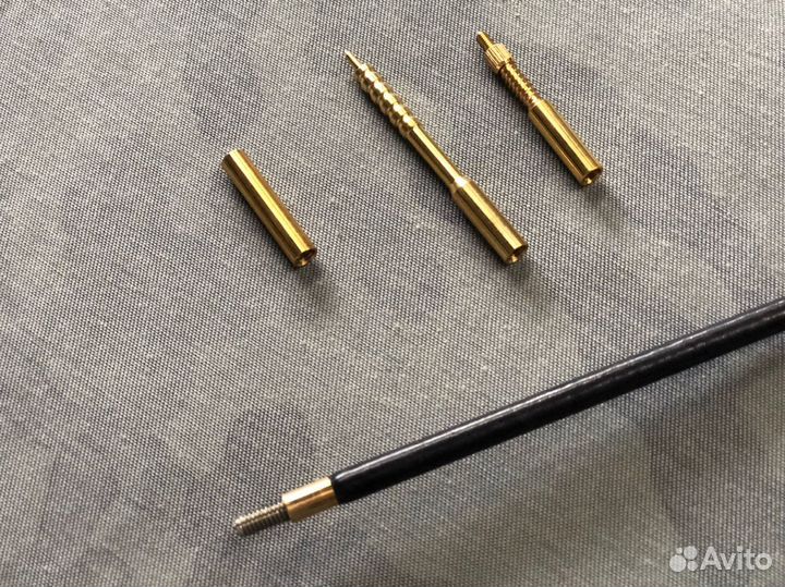 Шомпол чистоган 60 см с подшипником 22-26 cal