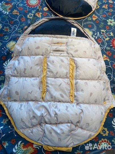 Зимний конверт в коляску Leokid