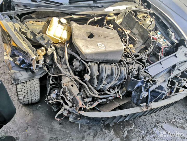 Двигатель мазда 3 модель LF обьем 2.0 В разборе