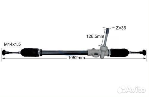 Рулевая рейка Киа Рио 2