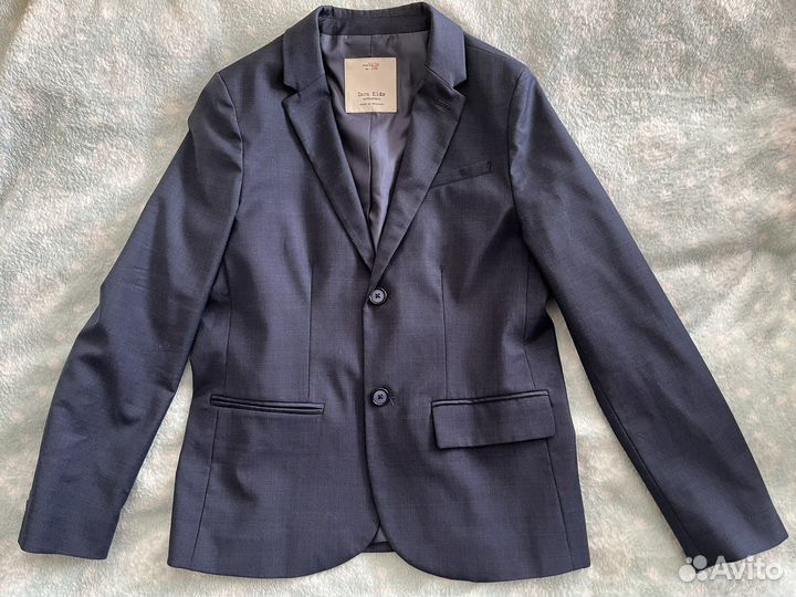 Пиджак zara для мальчика 11-12 лет 152см