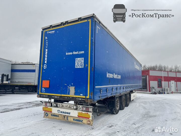 Полуприцеп шторный Krone SD, 2017