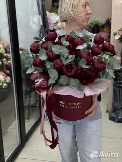 Живые цветы букеты