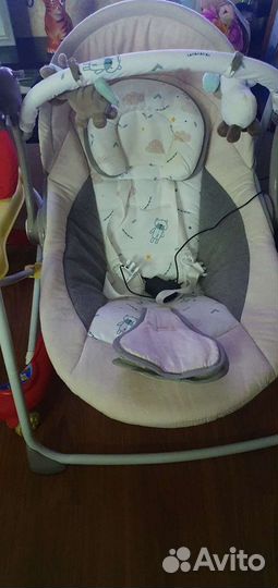 Детские качели шезлонг